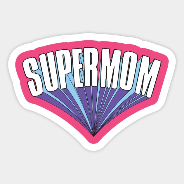 Super Mom Sticker by BANWA